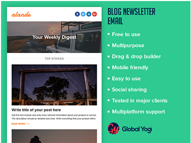 Blog Newsletter Email
