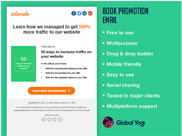 Book Promotion Email