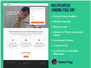 Multipurpose Landing Page One