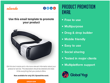Product Promotion Email
