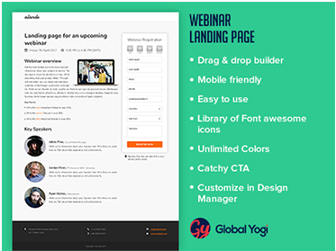 Webinar Landing Page