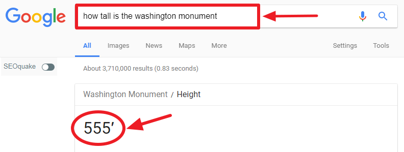 How Tall is The Washington Monument