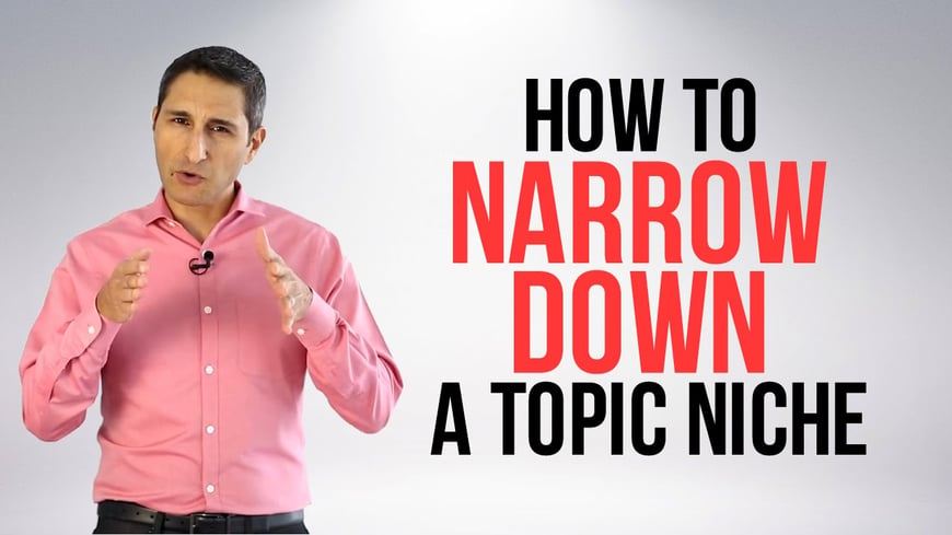 How To Narrow Down Atopic Niche