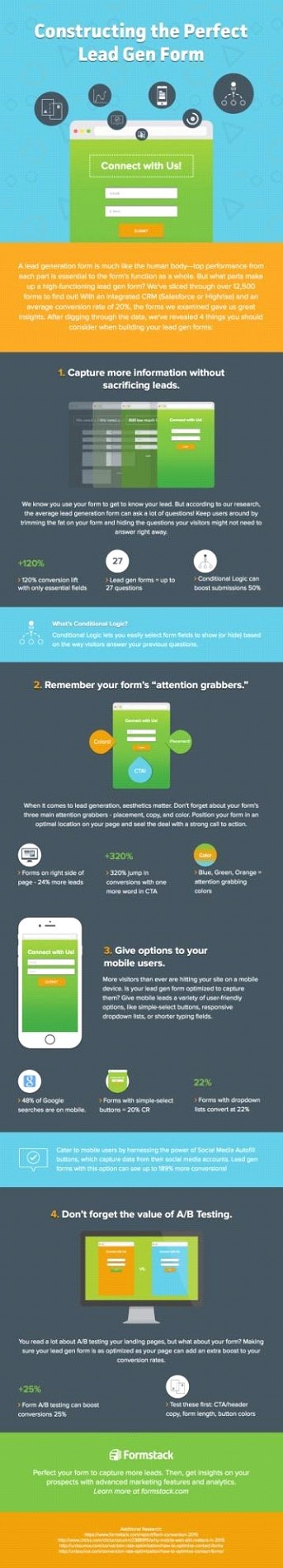 constructing the perfect lead gen form